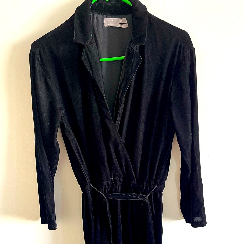 Cute Velvet jumpsuit.